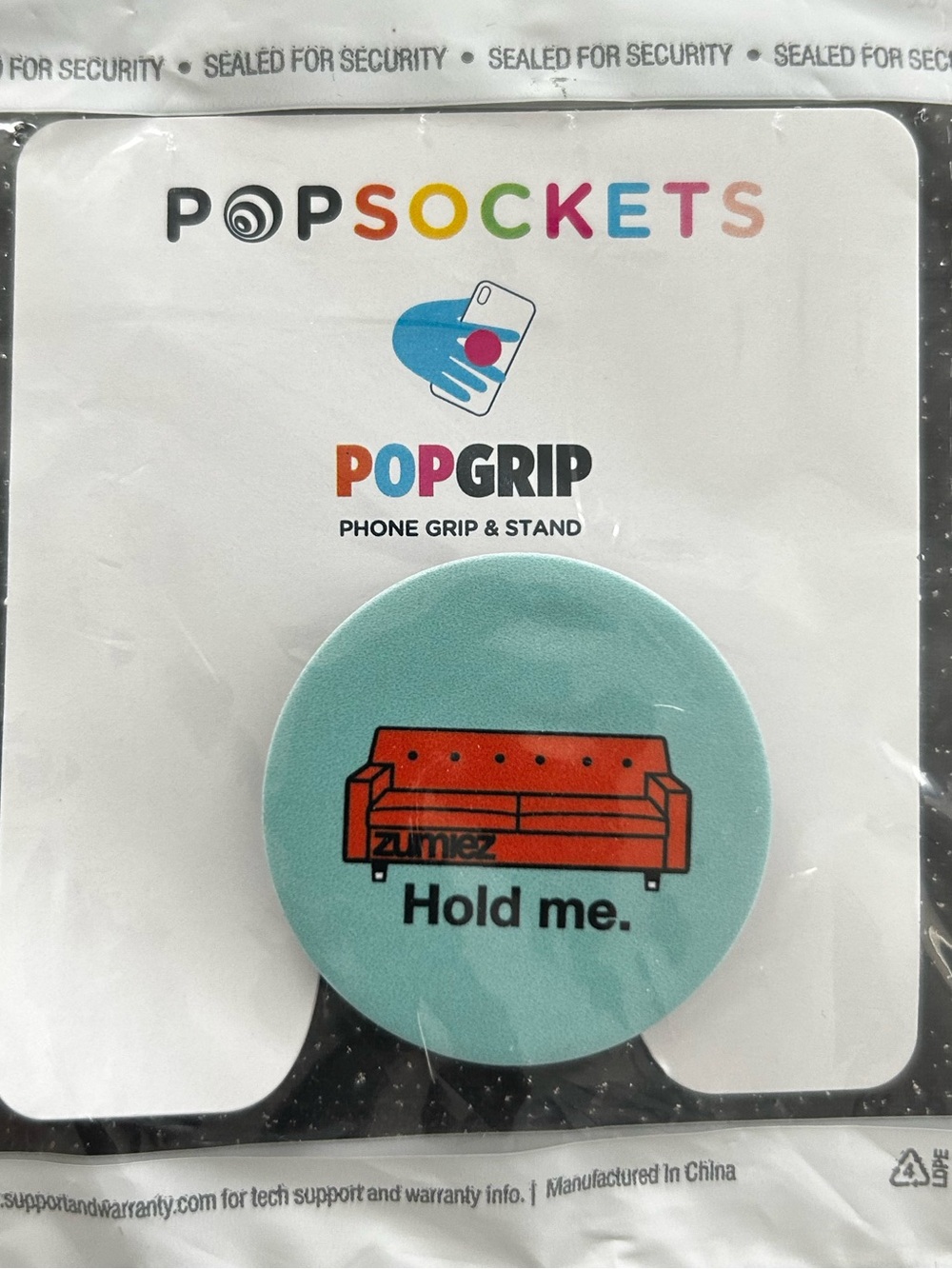 ✨NEW✨ Zumiez Couch Limited Edition Popsocket "Hold Me" Zumiez Couch Popsocket
